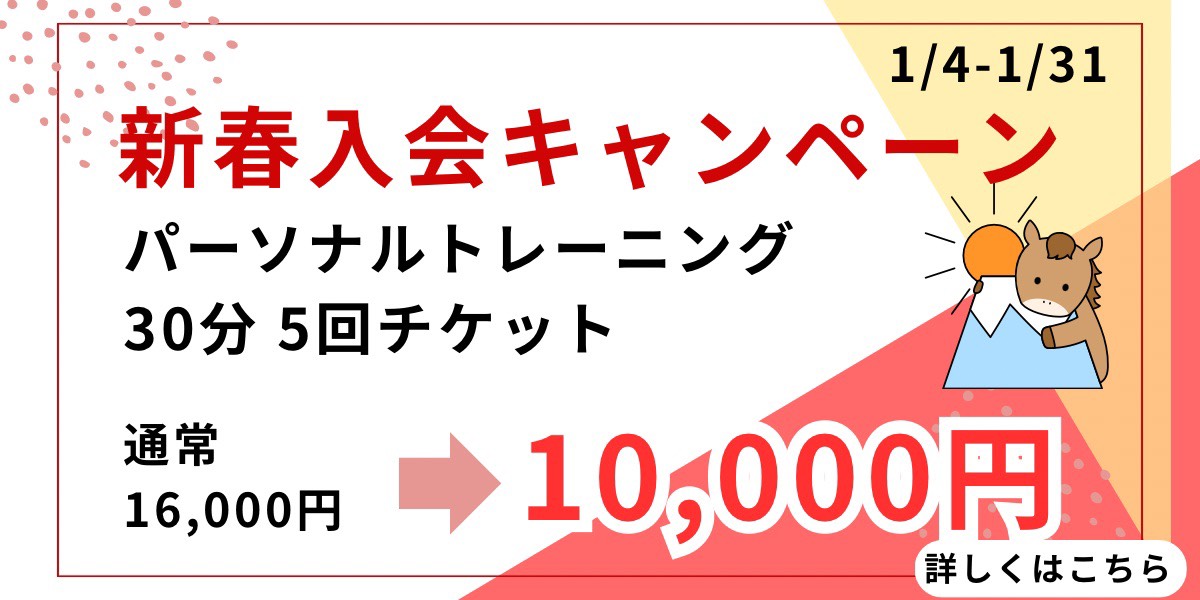 1月キャンペーン